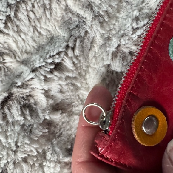 Latico Red and Orange Mini Bag - Picture 3 of 4